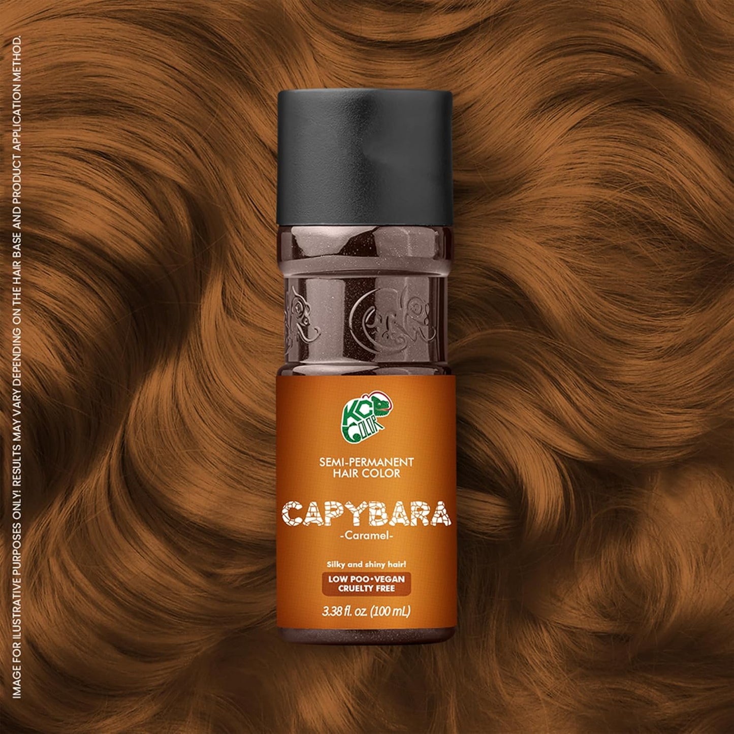 KC Color | Semi Permanent Hair Dye | Capybara (Caramel) | 150 ml