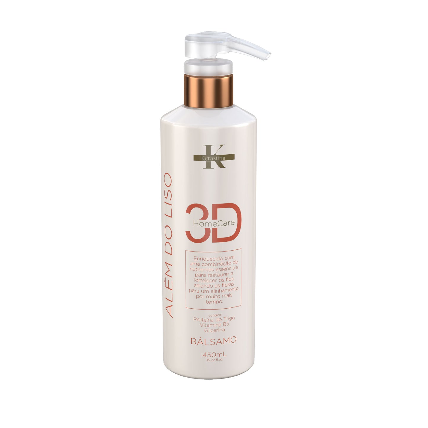 Kerastinni | Alem Do Liso 3D Home Care Conditioner | 450 ml