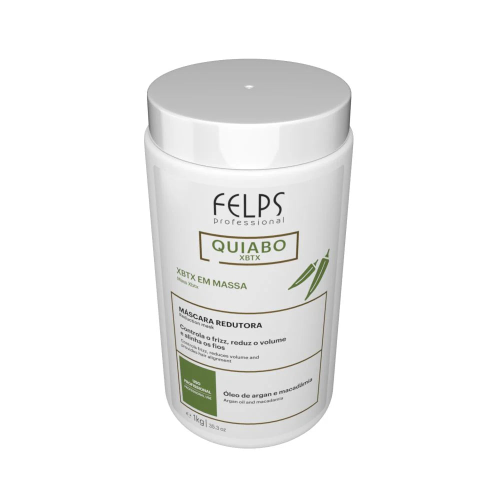 Felps Professional | Quiabo XBTX Reduction Hair Mask | Controls Frizz | 1000 gr