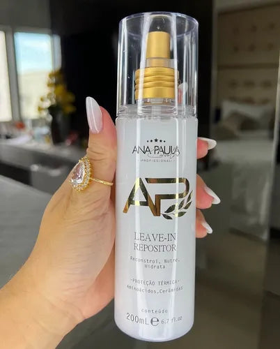 Ana Paula Carvalho | Liso Lambido | Leave-In Repositor | Thermal Protector | 200 ml