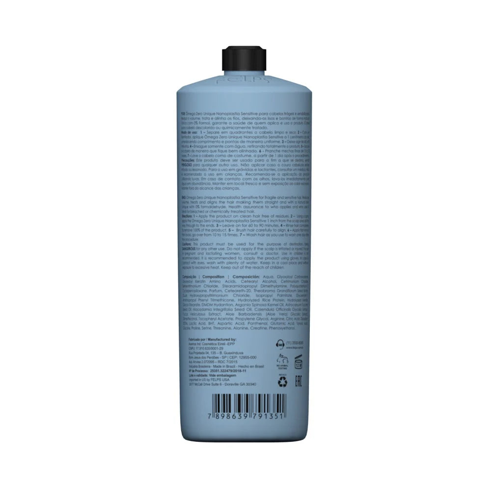 Felps Professional | Omega Zero Nanoplastia Sensitive | 1000 ml