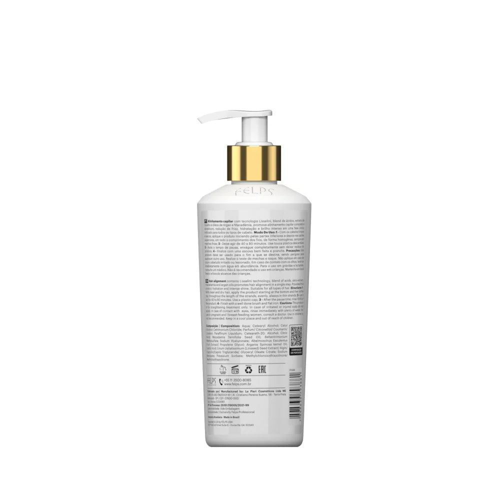 Felps Professional | Quiabo XBTX Anti-FrizzMask | Reduces Frizz | 300 ml