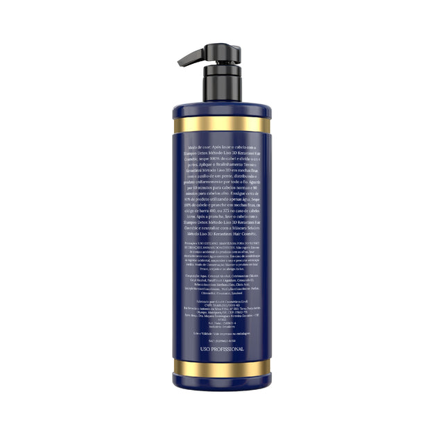 Kerastinni | Método Liso 3D Permanent Straightening Treatment | 1000 ml