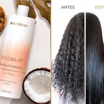 Brasoul | Radiant Absolute Smooth | Anti-Frizz Keratin | 1000 ml