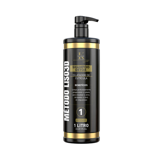 Kerastinni | Método Liso 3D Detox Deep Cleasing Shampoo | 1000 ml