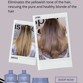 Felps Professional | Sou Loira For Blond Hair | Shampoo, Conditioner & Masker Set