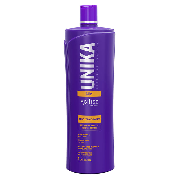 Agilise | Unika Ojon Hair Straightening | Vegetal Keratin For All Hair Types | 1000 ml