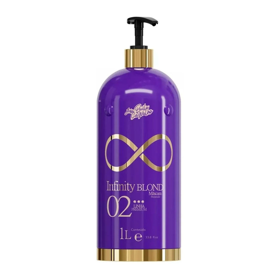 Ana Paula Carvalho | Infinity Pro Blond | Progressive Hair Alignment Treatment | 1000 ml