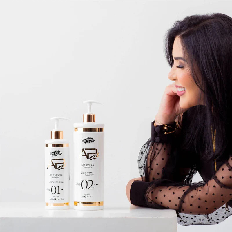 Ana Paula Carvalho | Liso Lambido Kit | 500 ml / 1000 ml
