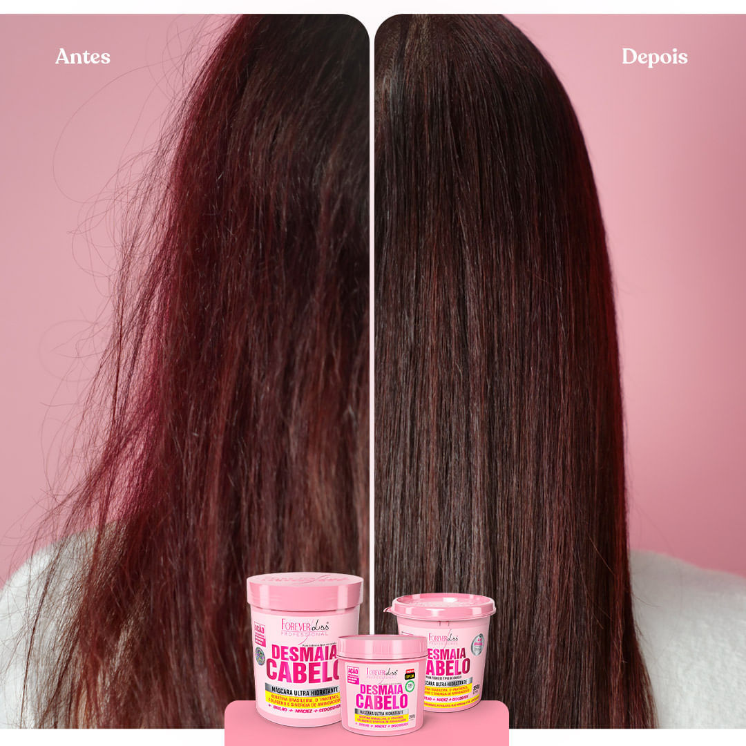 Forever Liss | Desmaia Cabelo Ultra Hydrating Hair Mask | 350 gr