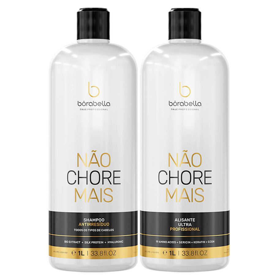Borabella | Não Chore Mais (Not Cry More) | Progressive Brush Kit | (2x) 1000 ml
