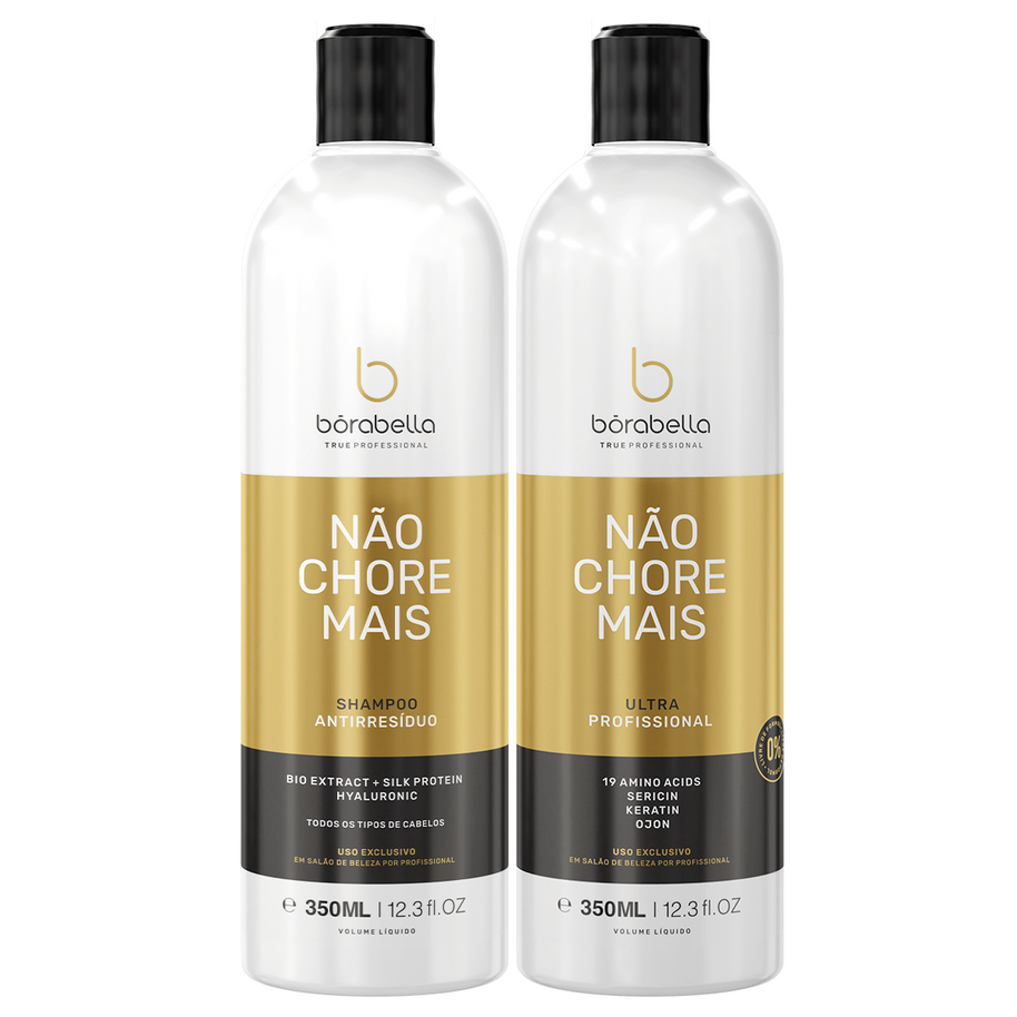 Borabella | Não Chore Mais (Ne Pleure Plus) | Kit Progressive Brush | (2x) 1000 ml