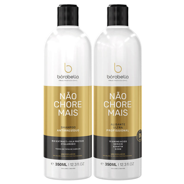 Borabella | Não Chore Mais (Not Cry More) | Progressive Brush Kit | (2x) 350 ml