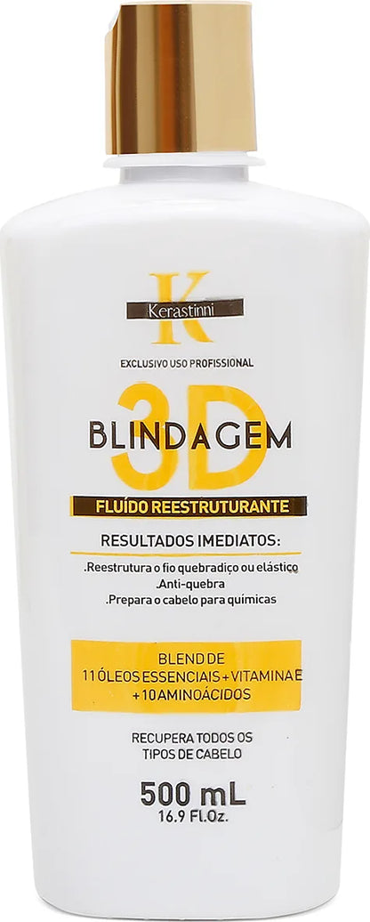 Kerastinni | Blindagem 3D Kit | Deep Damaged Reconstructor | (2x) 500 ml