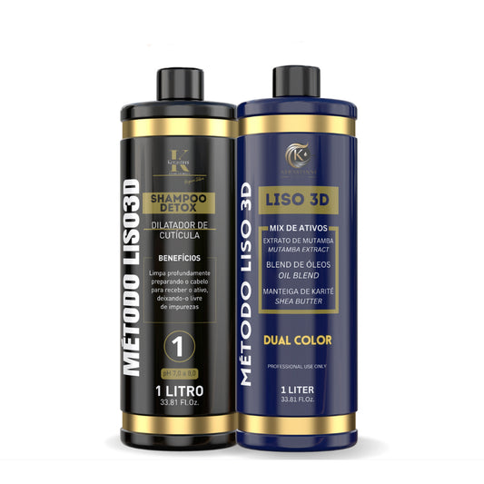 Kerastinni | Método Liso 3D Starter Kit | (2x) 1000 ml