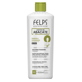 Felps Professional | Abacate Avocado Oil Curl Gel | Frizzy And Curly Hair | 500 ml