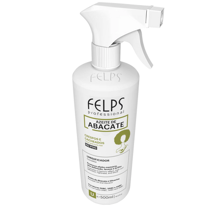 Felps Professional | Abacate Curl Humidifier | Frizzy And Curly Hair | 500 ml