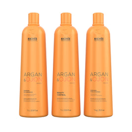 Richee Professional | Argan & Ojon Kit | (3x) 1000 ml