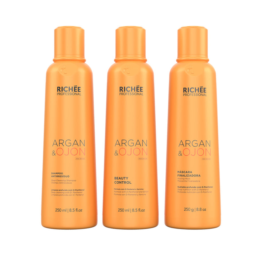 Richee Professional | Argan & Ojon Kit | (3x) 250 ml
