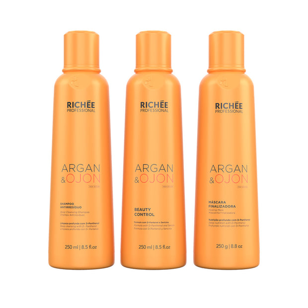 Richee Professional | Argan & Ojon Kit | (3x) 250 ml