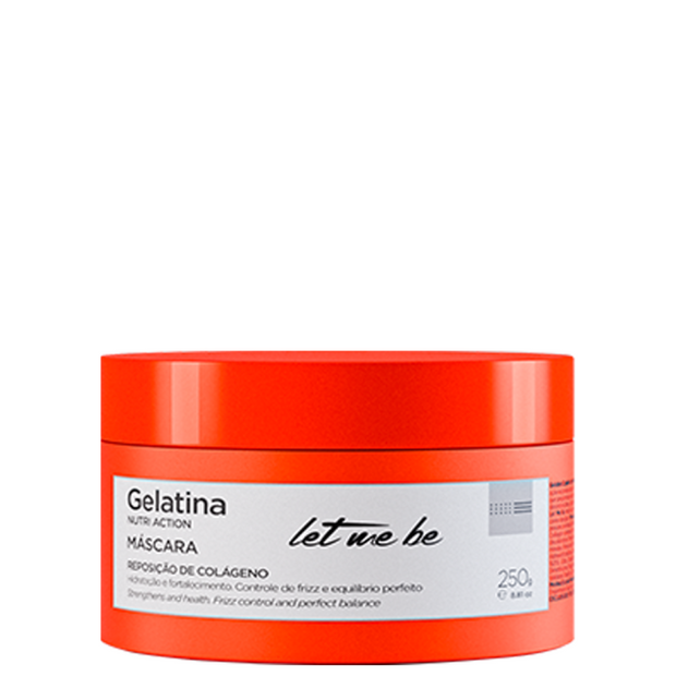 Let Me Be | Gelatina Nutri Action Hair Mask | Frizz Control | 250 gr