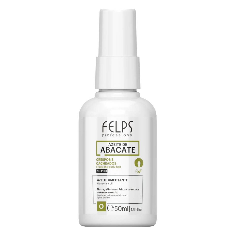 Felps Professional | Abacate Curl Oil | Frizzy And Curly Hair | 50 ml