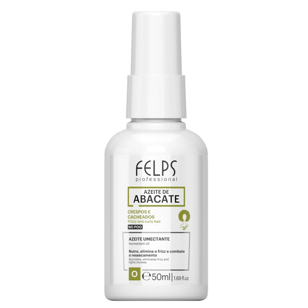 Felps Professional | Abacate Curl Oil | Frizzy And Curly Hair | 50 ml