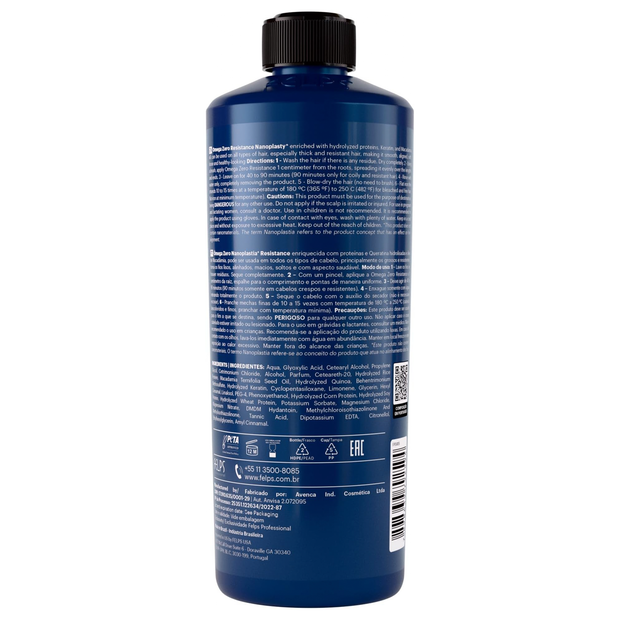 Felps Professional | Omega Zero Nanoplastia Resistance | 500 ml