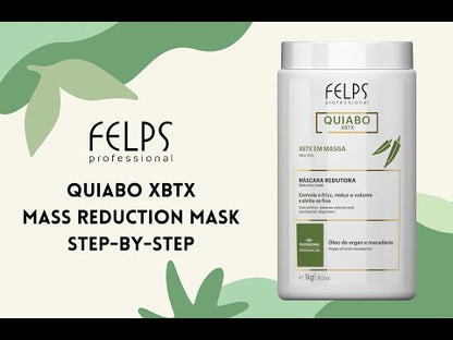 Felps Professional | Quiabo XBTX Reduction Hair Mask | Controls Frizz | 1000 gr