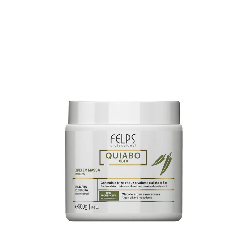 Felps Professional | Quiabo XBTX Reduction Hair Mask | Controls Frizz | 500 gr