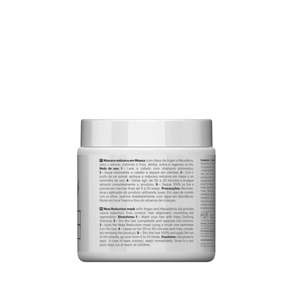 Felps Professional | Quiabo XBTX Reduction Hair Mask | Controls Frizz | 500 gr