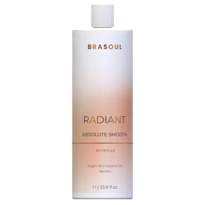 Brasoul | Radiant Absolute Smooth | Anti-Frizz Keratin | 1000 ml