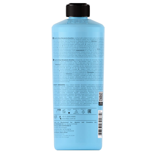 Felps Professional | Omega Zero Nanoplastia Sensitive | 500 ml