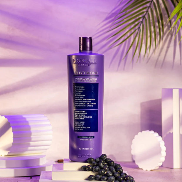 Prohall Professional | Select Blond | Brazilian Collagen Protein | One Step | 1000 ml