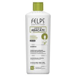Felps Professional | Abacate Shampoo & Conditioner Set | Frizzy And Curly Hair | (2x) 500 ml