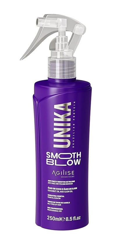 Agilise | Unika Smooth Blow | Anti Frizz And Volume Reducer | 250 ml