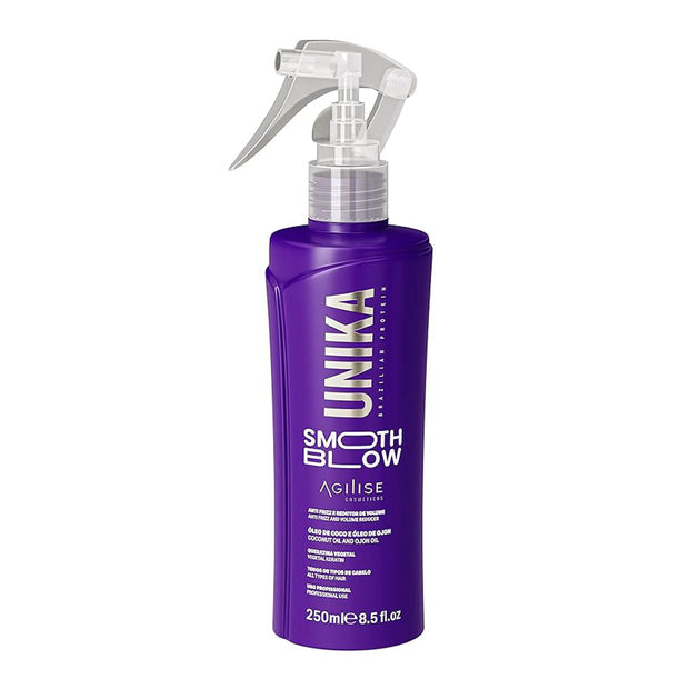 Agilise | Unika Smooth Blow | Anti Frizz And Volume Reducer | 250 ml