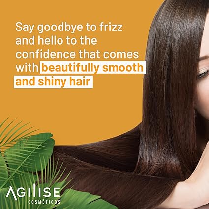 Agilise | Unika Smooth Blow | Anti Frizz And Volume Reducer | 250 ml