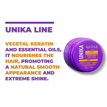 Agilise | Unika Ojon Hair Mask | Reconstruction For Chemically Treated Hair | 250 gr