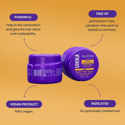 Agilise | Unika Ojon Hair Mask | Reconstruction For Chemically Treated Hair | 250 gr