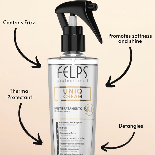Felps Professional | Uniq Cream | Finishing For Hair | 230 ml