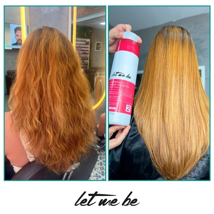 Let Me Be | Supreme Mask Keratin | Shampoo And Hair Mask | (2x) 500 ml
